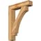 Ekena Millwork Imperial Block Rough Sawn Bracket w/ Offset Brace, Western Red Cedar, 8"W x 36"D x 48"H BKT0806X36X48IMP05RWR - alternate 1